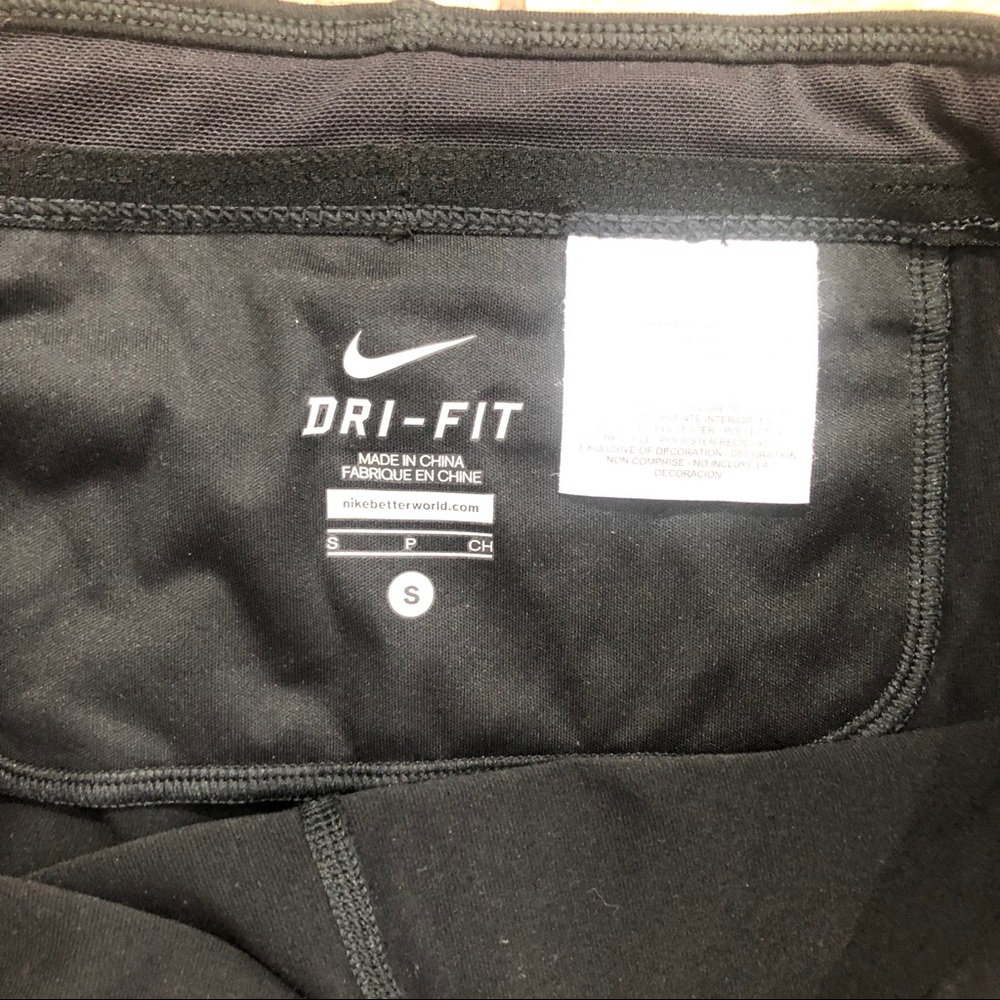 Nike Luxe Cropped Running Leggings Size S Dri Fit - Picture 8 of 8